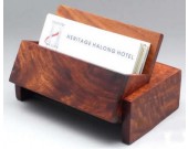 Nature  Bamboo Wooden Business Card Case Holder