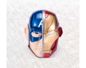  Iron Man&Captain America Helmet Portable Ashtray