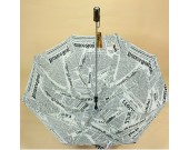 Newspapers Patterned Folding  Umbrella 