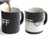 Color Change ON OFF Ceramic Coffee  Mug