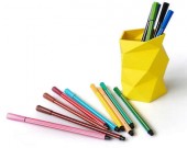 Crumpled Paper  Style Pen Holder  Stationery Organizer