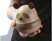 Panda Wooden Music Box