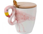 Phoenicopteridae  3D Ceramic Coffee Cup