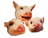 Pig Head Plush Doll Cushion Pillow