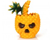 Orange Pineapple Skull Decoration Storage Box