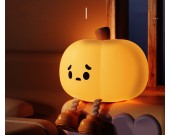 Pumpkin Cartoon Night Light, Halloween Decoration