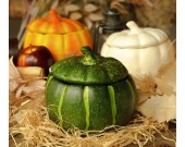 Pastoral Style Small Pumpkin Candy Jar,Storage Bottle