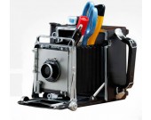 Retro Camera Style Pen Holder