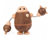 Cute Robot Wooden Music Box