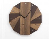 Round  Wooden Wall Clock Decorative Clock