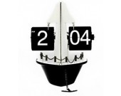 Sailboat Auto Flip Clock
