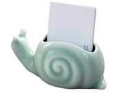 Shell Snail Business Name Card Holder Display Stand for Desk