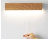 Solid Wood LED Bedside lamp Wall Lamp