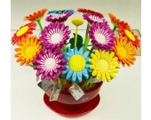 18 Pieces Sunflower Pen in a Flower Pot