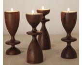 Tea Light Wooden Candle Holder(single)