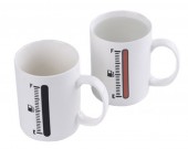  Magic Thermometer Color Changing Ceramic Coffee  Mug