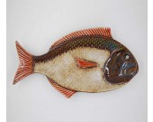 Tropical Fish Porcelain Dinner Plate