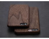  Ultra Thin  Wooden Phone Case for iPhone 8/8Plus/7/7 Plus/6/6 Plus/6S/6S Plus,Black Walnut