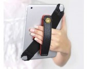 Universal Leather Tablet Hand Strap Holder