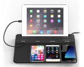  Universal Multi-Device Charging Station for Smart Phones & Tablets, Black