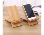 Universal Wooden Multi-angle Cell Phone Stand Holder Tablet Stand