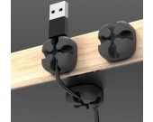 USB Holder Multi Purpose Cable Clips