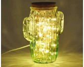 USB Powered Led String Lights in Glass Bottle