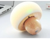 USB Rechargeable Baby LED Mushroom Night Lamp