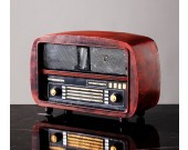 Vintage Iron Radio Model Home Decoration