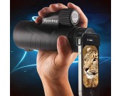 Waterproof Monocular With Hand Strap for Cell Phone