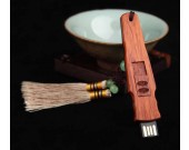 Wood Guqin 7-string Zither Shaped Usb Flash Drive