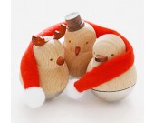 Wooden Animal Roly-poly Toy