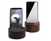 Wooden Cell Phone Stand Wood Speaker Sound Amplifier Desk stand for iphone android phone