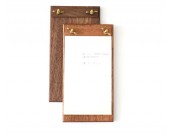 Black Walnut  Wooden Desk Paper File/Document Holder 