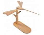 Handmade Wooden Dragonfly Balance Night Light