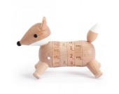 Wooden Fox&Dog Shaped Perpetual Calendar