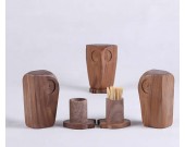  Wooden Owl Toothpick Box Toothpick Case Holder