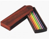 Wooden Pen Pencil Case Holder Box