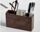 Wooden Pen Pencil Storage Holder Stationery Box