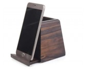  Wooden Phone Stand with Pen&Pencil Cup Holder/Pot
