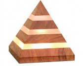 Wooden  Pyramid USB  Desk lamp