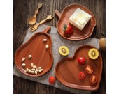 Wooden Tray & Food Fruit Plate
