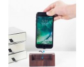 Wooden USB Type C Lightning Charging Dock Charger Station 