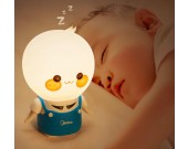 Cute Cartoon Little Boy Charging LED Night Light