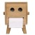 Natural Bamboo Wooden Smiley Face Tissue Box