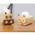 Natural Solid Wood Handmade Dog &Cow Tissue Box