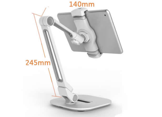 360 Degree Adjustable Folding  Stand/Holder for Tablets & iPad iPhone Samsung Asus Tablet Smartphone and more up to 11 inches  
