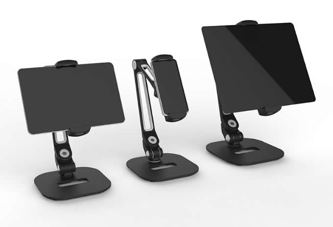  360 Degree Adjustable Folding  Stand/Holder for Tablets & iPad iPhone Samsung Asus Tablet Smartphone and more up to 11 inches  