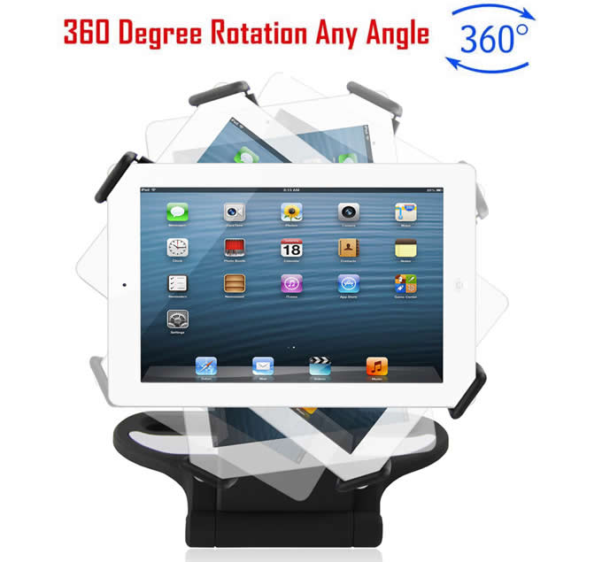 360 Degrees Rotating Desktop Stand for Apple  iPad3/4/5/mini2/air