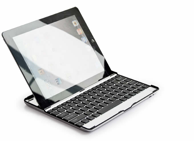 Aluminum Bluetooth Keyboard Case Stand for ipad2/3/4/air1/air2/pro/mini